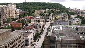 La vue à partir du Scotia Tower