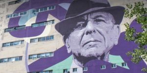 La murale de Cohen sur le Cooper